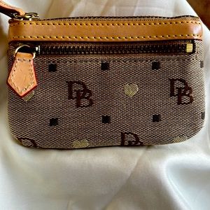Dooney & Bourke gently used card and coin purse.